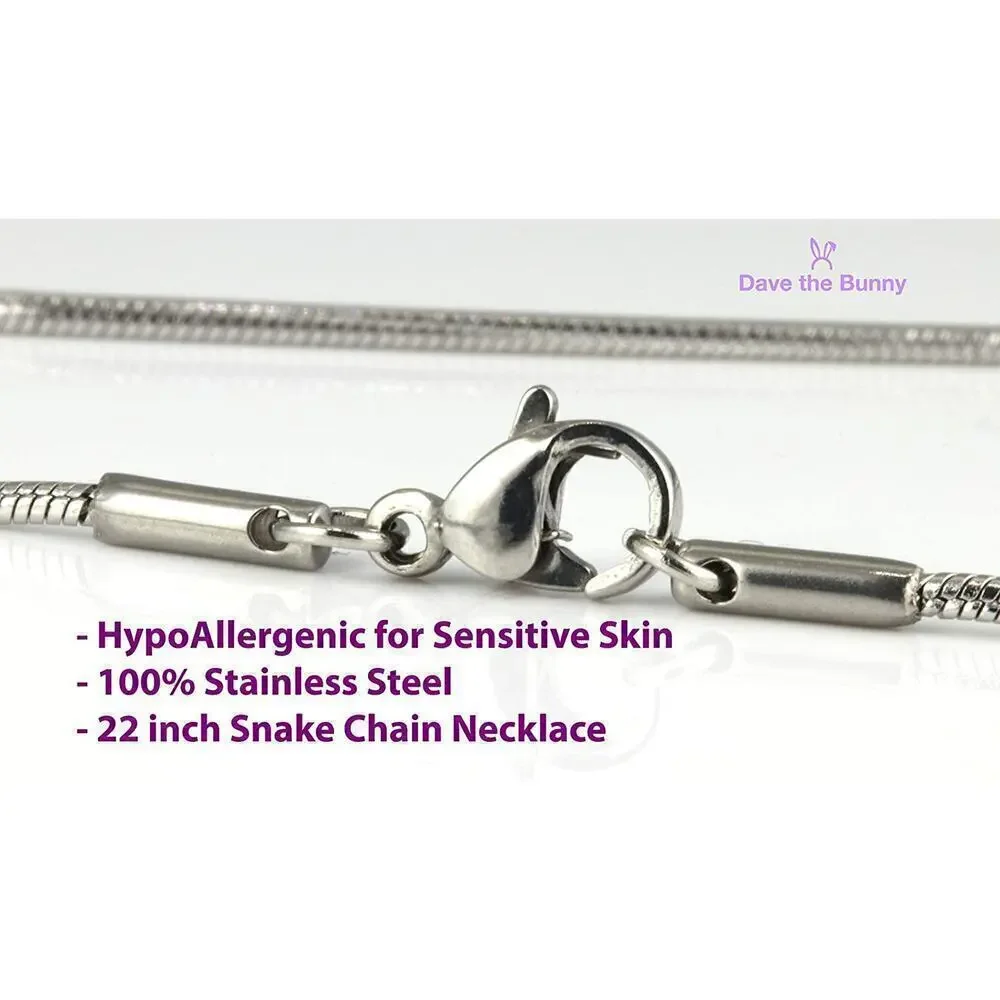 Softball Mom Charm Snake Chain Sports Necklace